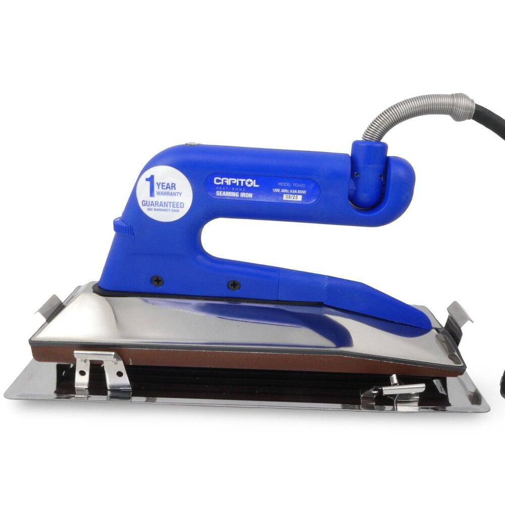 Carpet Seaming Iron 10in 800W Fast Join Non-Stick Base Heat Shield READ